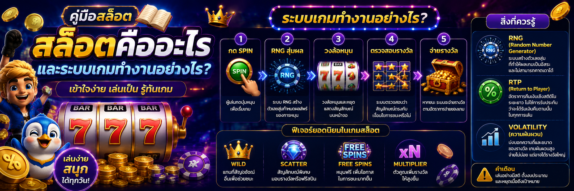 สล็อตคืออะไร และระบบเกมทำงานอย่างไร?