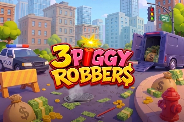 ภาพเกมทดลอง 3 Piggy Robbers